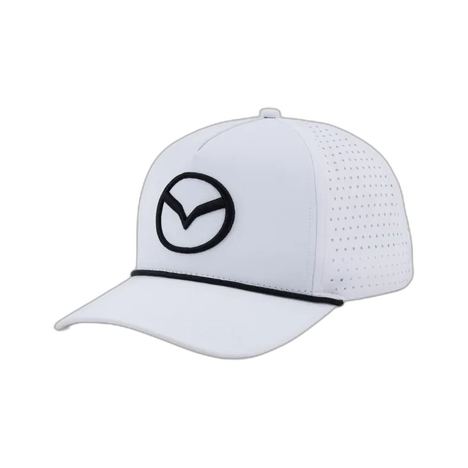 A custom hat produced by Yonder Manufacturing